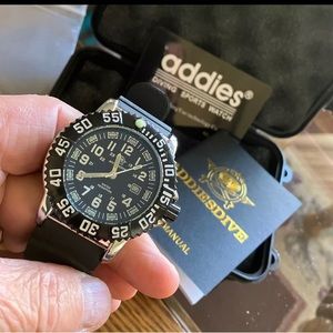 Addies Men's Divers Quartz  Watch